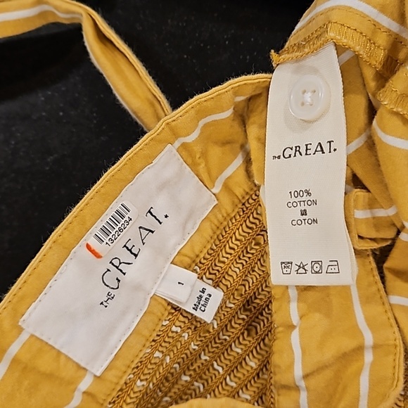 πTHE GREAT.π The Laurel Dress ~ Sunburst Stripes Size 1 Small - Picture 16 of 16